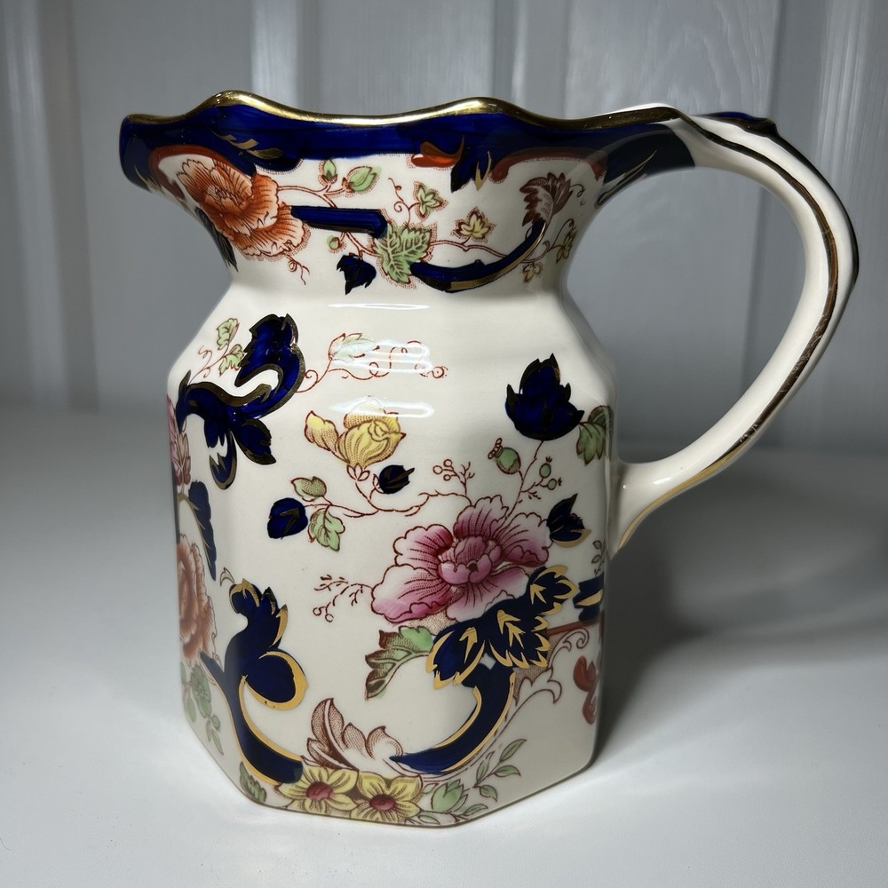 Antique Mason Ironstone Pitcher/Jug/Vase 1800's‎ Jardiniere Pattern